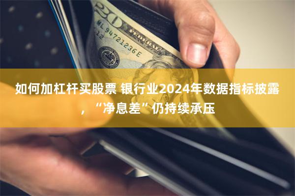 如何加杠杆买股票 银行业2024年数据指标披露，“净息差”仍持续承压